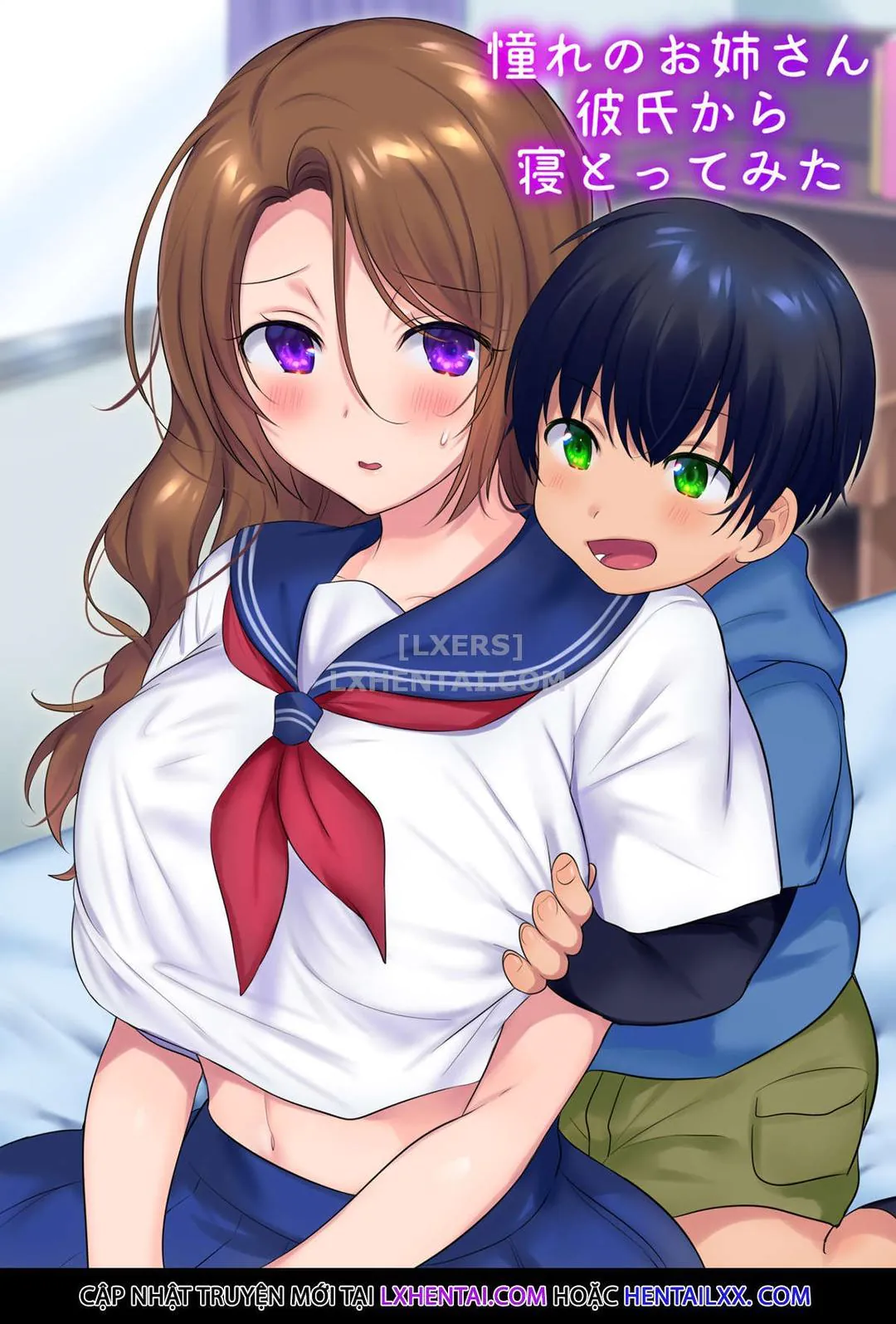 Đọc truyện hentai Quay ngược thời gian để giành lại chị crush - Hentai Hive