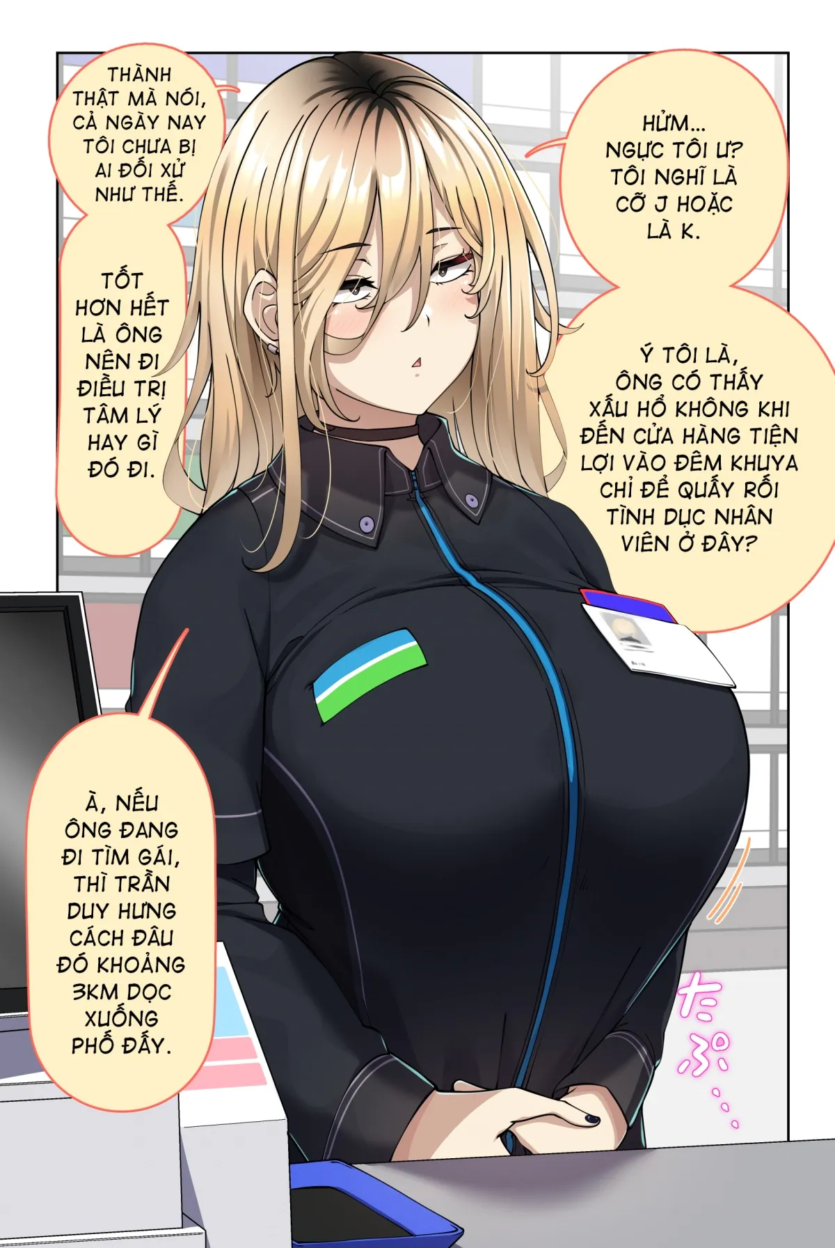 Đọc truyện hentai Cô đàn em hàng khủng ở chỗ làm thêm - Hentai Hive